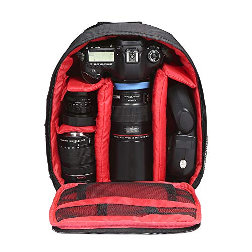 Docooler Camera Bag Padded Customisable Camera Bag Camera Backpack