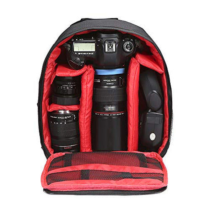 Docooler Camera Bag Padded Customisable Camera Bag Camera Backpack