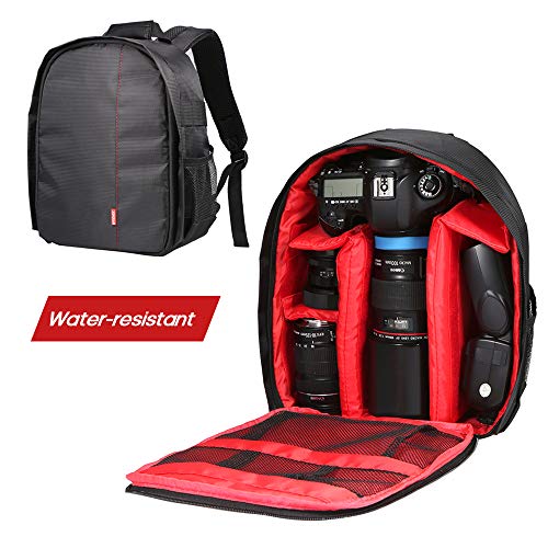 Docooler Camera Bag Padded Customisable Camera Bag Camera Backpack