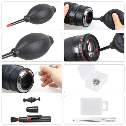 Professional Camera Cleaning Kit with Blowing Bottle